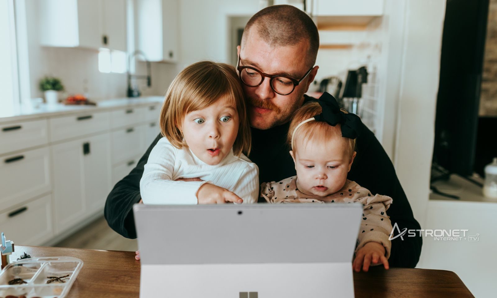 En familia